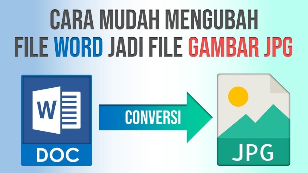 3 Cara Mudah Mengubah Word ke JPG untuk Pendaftaran SPMB 2026, Orang Tua Wajib Tahu