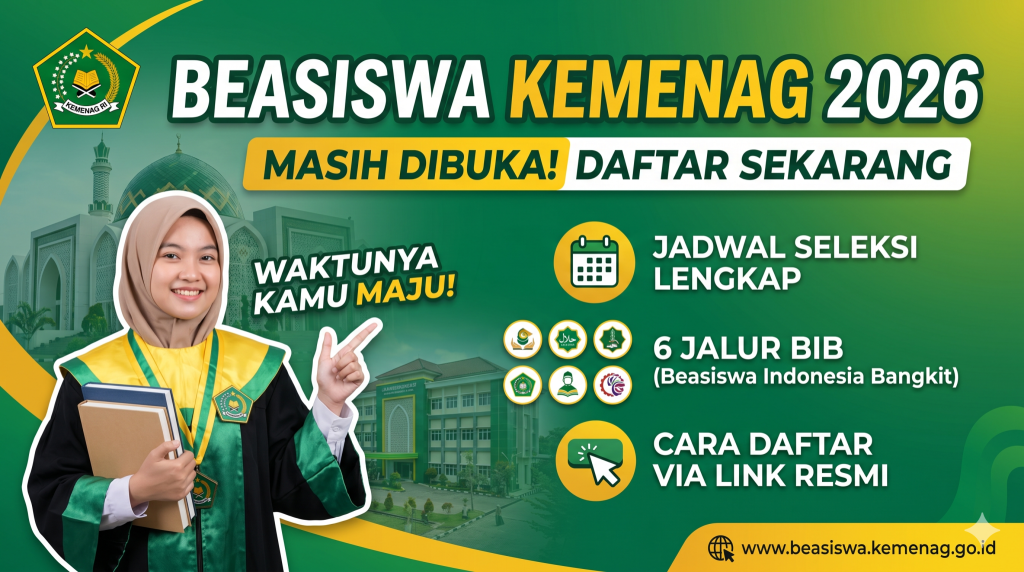 3 Fakta Penting Jadwal Wawancara Beasiswa BIB Kemenag 2026 yang Wajib Tahu 3 Fakta Penting Jadwal Wawancara Beasiswa BIB Kemenag 2026 yang Wajib Tahu