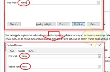 Cara Mengganti Kata Yang Sama Di Word Dalchaebi