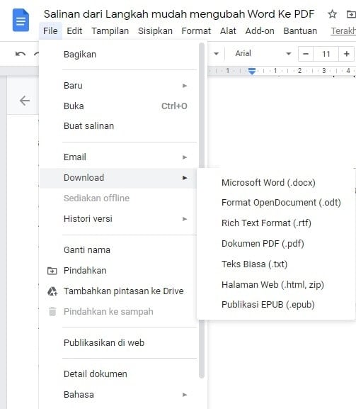 Ubah Desain Gambar Microsoft Word ke PDF Panduan Lengkap untuk Hasil