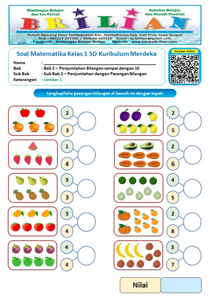 5 Contoh Soal Hasta Kelas 1 Clipart yang Ternyata Bikin Anak Belajar Aktif