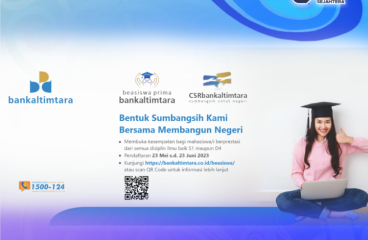 Pendaftaran Beasiswa Bank Kaltimtara 2023 Dibuka Cek Persyaratannya di