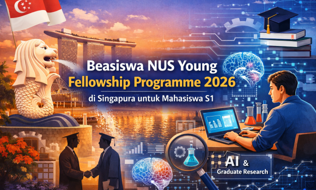 Beasiswa NUS Young Fellowship Programme 2026 di Singapura untuk Beasiswa NUS Young Fellowship Programme 2026 di Singapura untuk