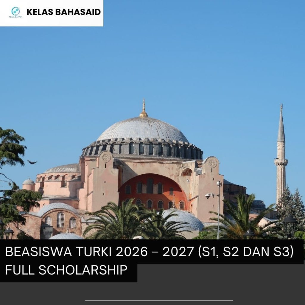 Beasiswa Turki 2026-2027 S1 S2 S3 Full Scholarship