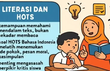 10 Contoh Soal HOTS Bahasa Indonesia SD Kelas 4-6 SD Materi Menentukan