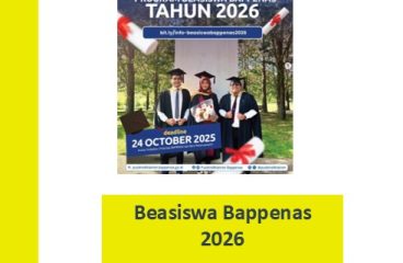 Beasiswa Bappenas 2026 untuk Kuliah S2 dan S3