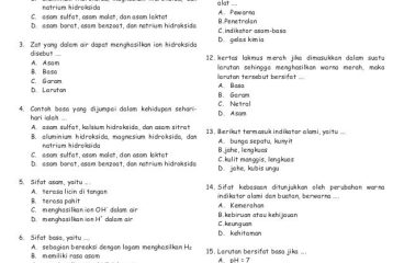 Soal Essay Ipa Kelas 3 Sd Semester 1