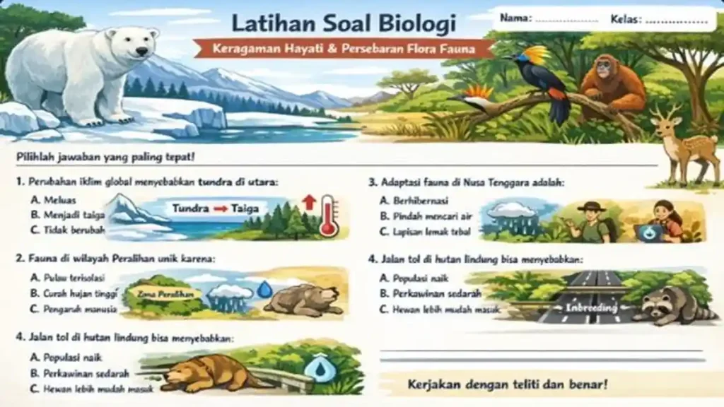 7 Contoh Soal HOT Geografi Kelas XI Semester 1 yang Sering Muncul di Ujian, Wajib Tahu Sebelum Terlambat