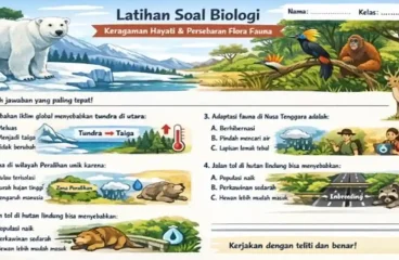 Soal HOTS Geografi Kelas 11 SMA Materi Bab 2 Keragaman Hayati Indonesia