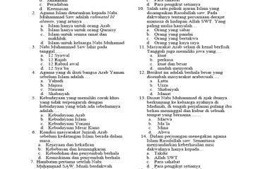 Soal Ski Kelas 7 Semester 1 Tahun 2023 PDF