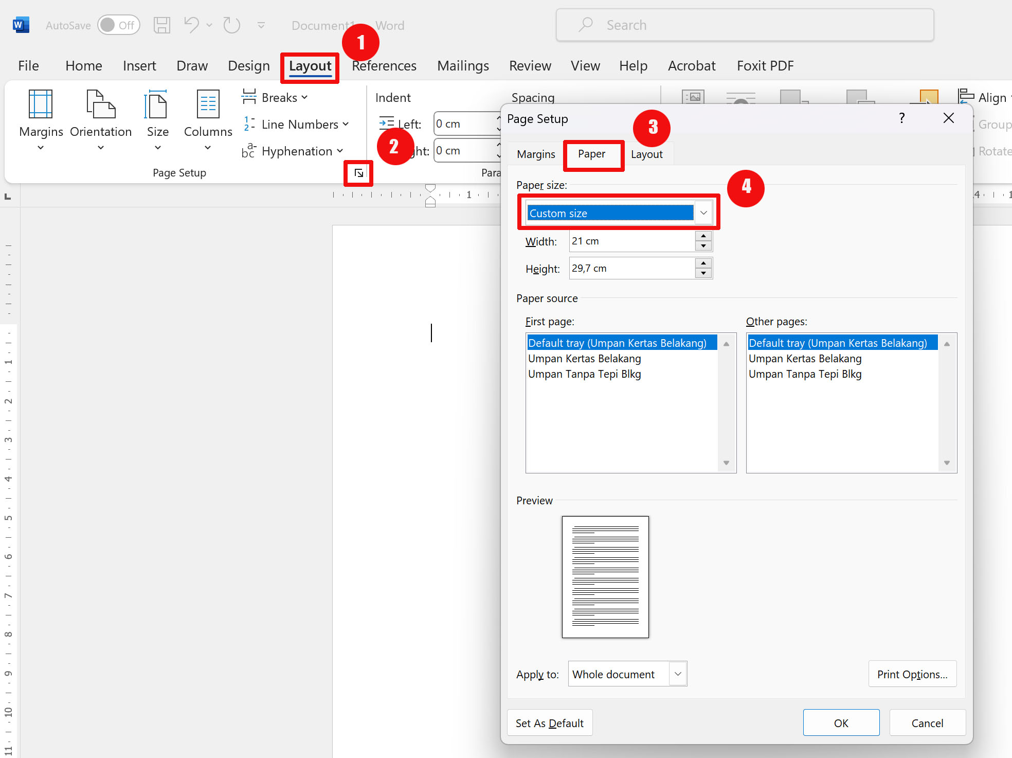 7 Rahasia Cara Mengubah Size Kertas di Word Agar Foto 4R Cetak Sempurna Sebelum Terlambat