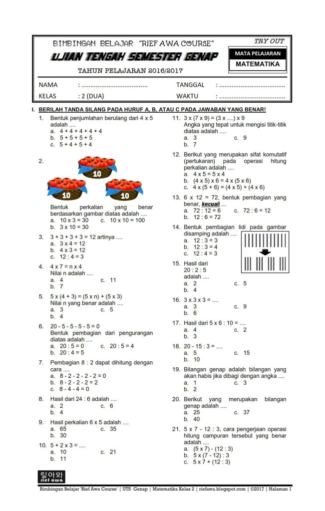 Akhirnya Terungkap 5 Bocoran Soal UAS Matematika Kelas 9 Semester 2 dan Kunci Jawaban 2026
