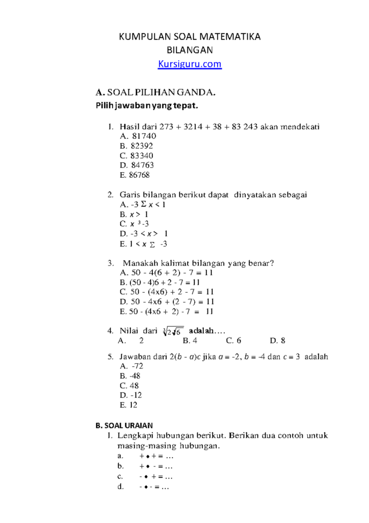 Contoh Soal Himpunan Kelas 8 Semester 1: 5 Tipe Soal yang Sering Muncul dan Wajib Kamu Kuasai