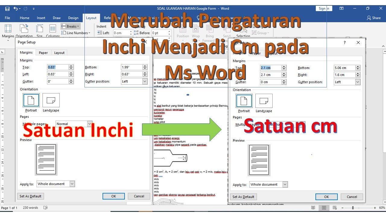 Rahasia Cara Mengubah Settingan Word dari Inchi ke Cm Agar Jadwal Liga 1 2026 Lebih Akurat