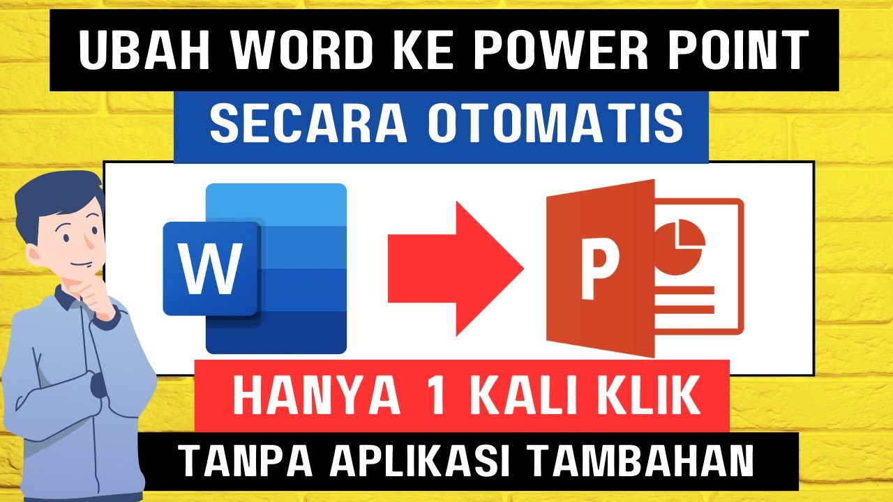 Rahasia Menguasai Cara ubah word ke powerpoint cepat dalam 5 Langkah Efektif Tahun 2026