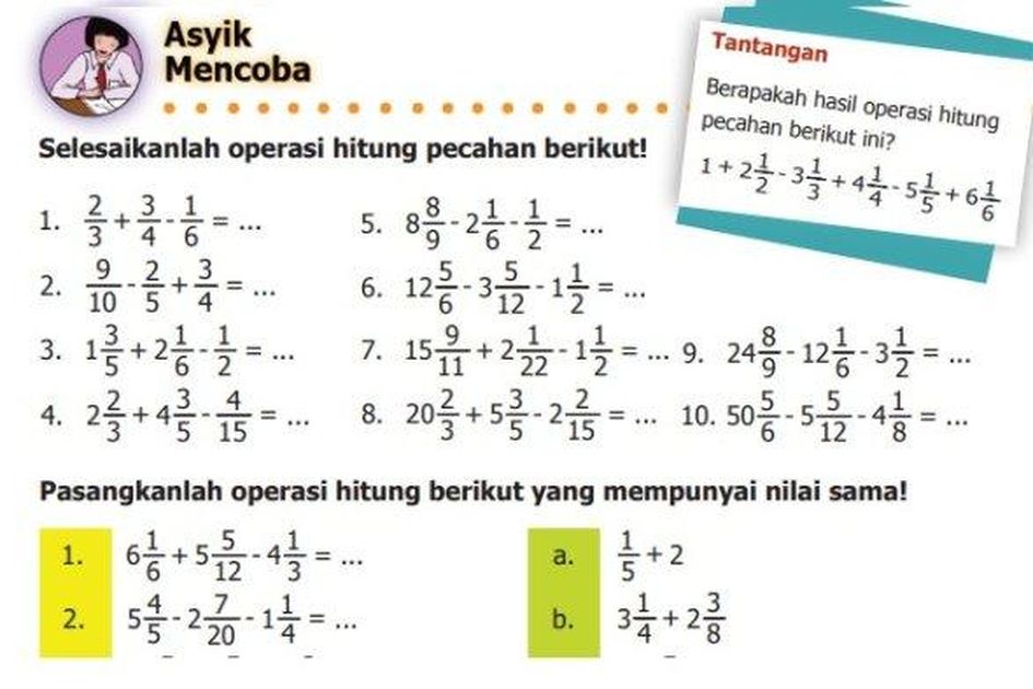 Menghitung Setengah dari 3 Per 4 sebagai Pecahan - Halopadang id