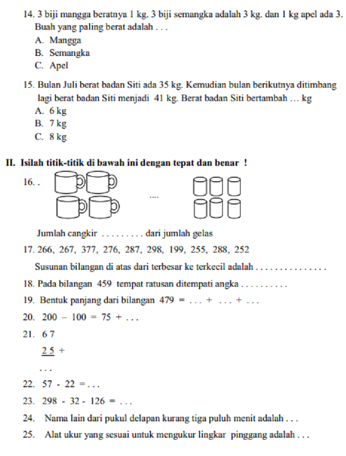 Wajib Tahu! Kumpulan Soal Bahasa Bali Kelas 1 SD Semester 1 Paling Akurat dan Mudah