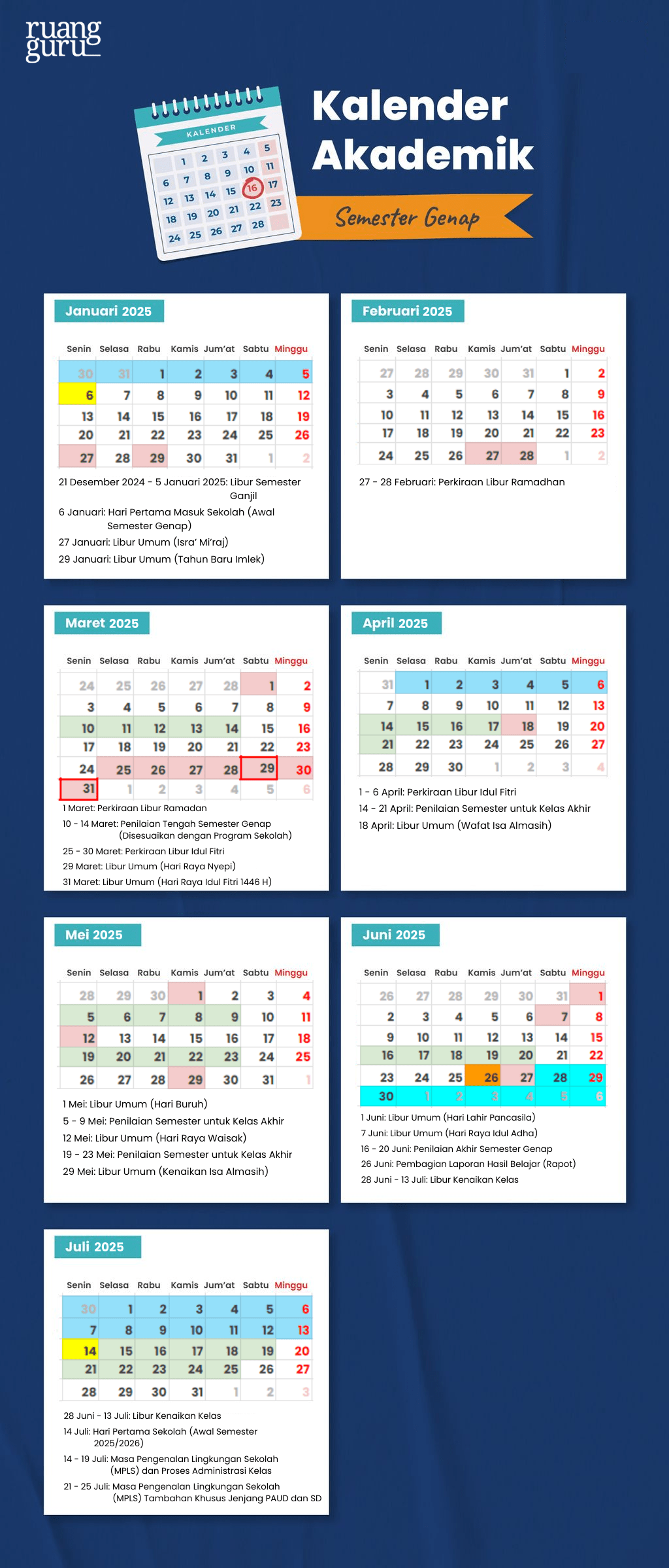 Kalender Pendidikan 2025 2026 Dki Jakarta