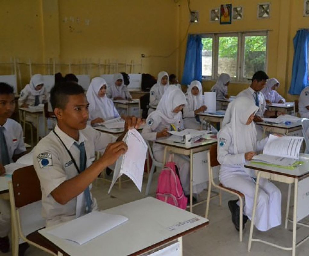 ujian sekolah tulis utama adalah